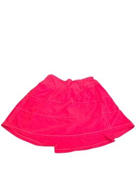lululemon athletica Hot Red Skater Skirt.